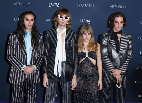 maneskin Red Carpet Lacma Art Film Gala 2022 